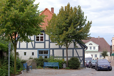 Pfarrhaus der St.-Marien-Kirche in Bergen auf Rügen