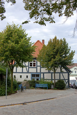 Pfarrhaus der St.-Marien-Kirche in Bergen auf Rügen