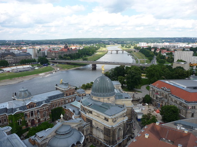 Über den Dächern von Dresden