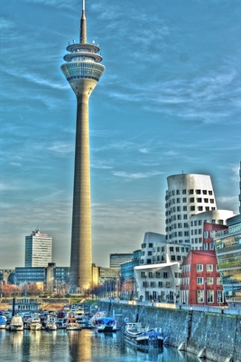 Medienhafen Düsseldorf HDR