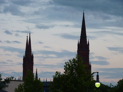 Kirchtürme am Abend Kirchtürme am Abend
