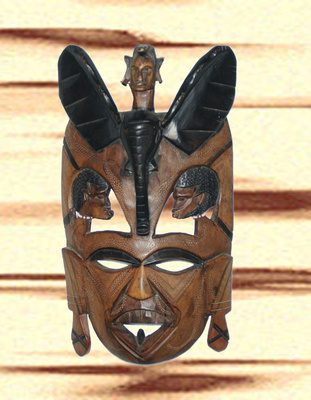 Massai Kriegermaske