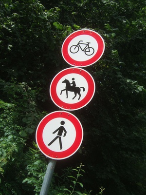 Kein Rad, kein Pferd, kein Mensch