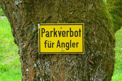 Keine Parkplätze!