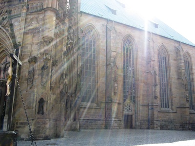 Dom zu Erfurt im Sonnenschein