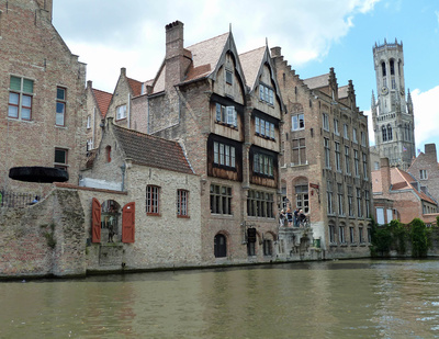 Historische Fassaden in Brugge