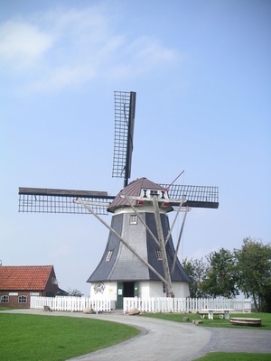 Windmühle an der Nordsee