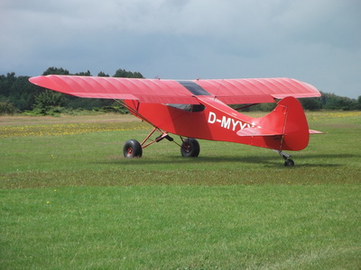 Flugzeug in Reinermark