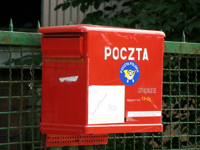 Polnischer Postkasten