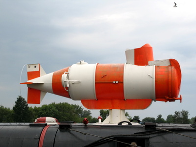 Rakete auf dem U-Boot