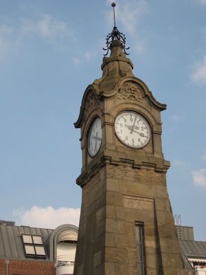 Düsseldorfer Pegel-Uhr