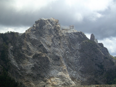 Marmorsteinbruch am Fondone/ Apuanische Alpen
