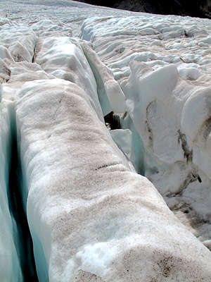 Gletscherbegehung: Vorsicht geboten