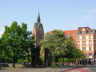 Hannover: Marktkirche und Göttinger Sieben