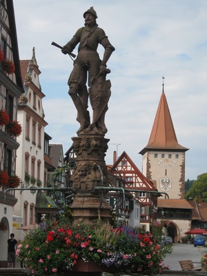 Marktbrunnen in Gengenbach