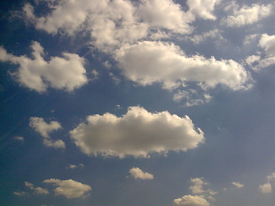 Wolken am Horizont