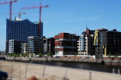 modernes Hamburg
