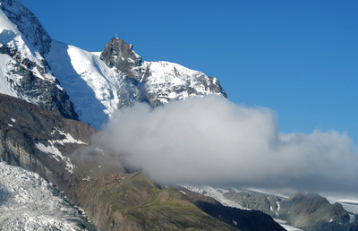 Blick frei aufs Klein-Matterhorn