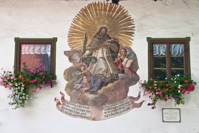 Lüftlmalerei in Oberammergau 4
