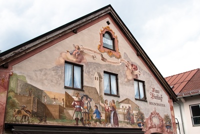 Lüftlmalerei in Oberammergau 9