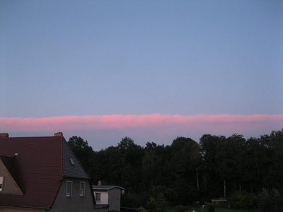 Wolkenstimmung am Abend