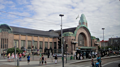 Der Hauptbahnhof von Helsinki