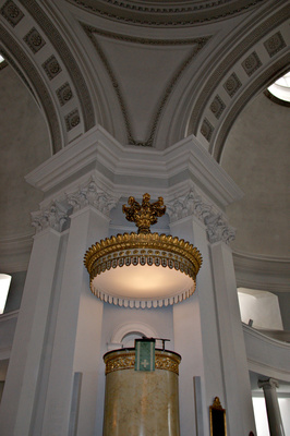 Die Kanzel im Dom in Helsinki