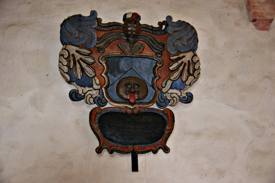Wappen in der Kirche von Sipoo