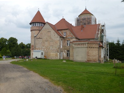 Ein Schloss bei Dargen auf Usedom