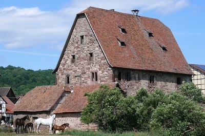 Das "steinerne Haus" in Schwebda
