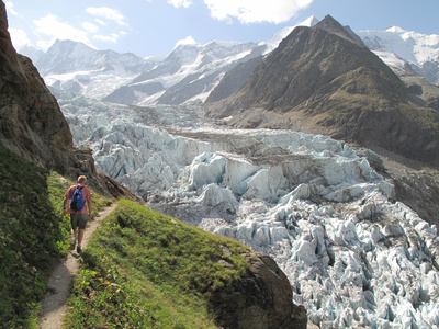 Kaskaden des Unteren Grindelwaldgletschers