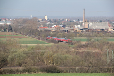 Neuenburg - Müllheim mit dem Zug