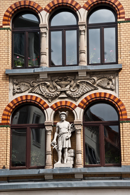 Hausfassade Querstrasse