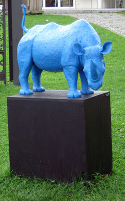 Das Blaue Rhinozerus von Wasserburg