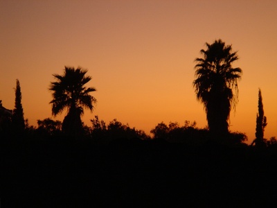 Abendstimmung in Korfu