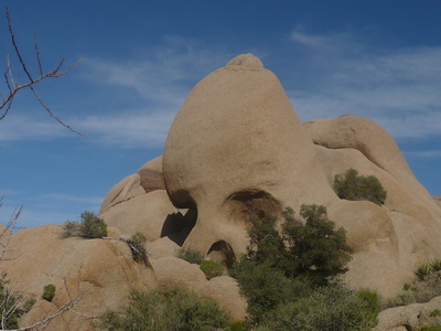 Felsen wie ein Gesicht