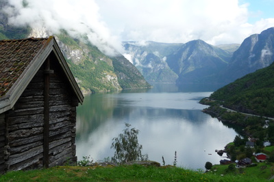 Blick in den Fjord