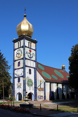 Hundertwasser-Kirche Bärnbach, Steiermark