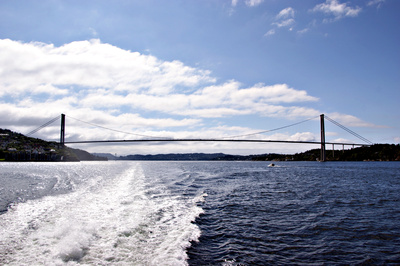 Brücke bei Bergen