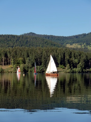 Segeln am Schluchsee