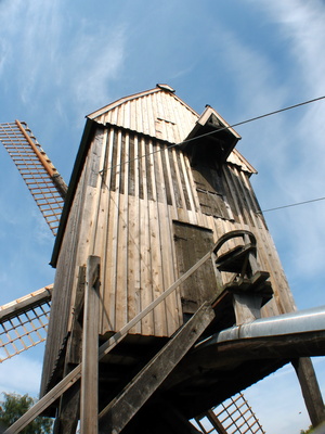 Kiel Molfsee Windmühle von hinten