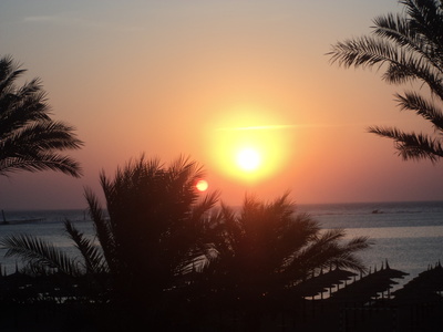 Sonnenaufgang in Sharm el Sheikh