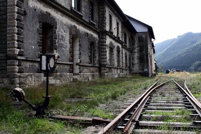 Der verlassene Bahnhof