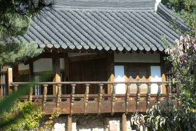 Gebäude im "Koreanischer Garten"