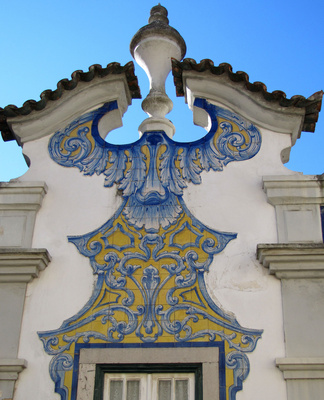 Azulejo als Fassadenschmuck