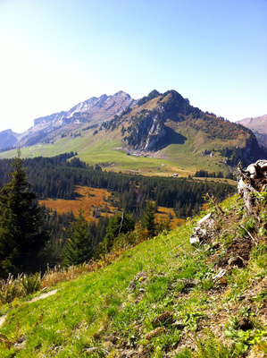 Herbst in den Schweizer Alpen