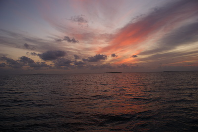 Sonnenuntergang auf den Malediven1