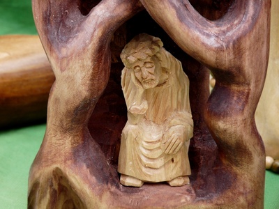 Christus (in Holz)