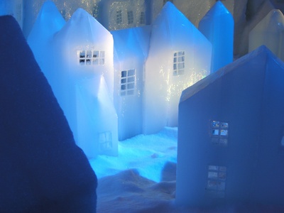 Häuser aus Eis