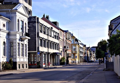 Strasse in Kristiansand
